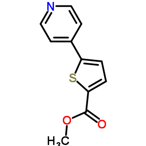 216867-33-3  methyl 5-(pyridin-4-yl)thiophene-2-carboxylate