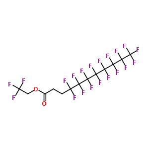 344580-04-7  2,2,2-trifluoroethyl 4,4,5,5,6,6,7,7,8,8,9,9,10,10,11,11,11-heptadecafluoroundecanoate