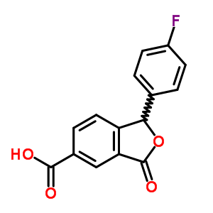 372941-51-0  1-(4-fluorophenyl)-3-oxo-1,3-dihydro-2-benzofuran-5-carboxylic acid