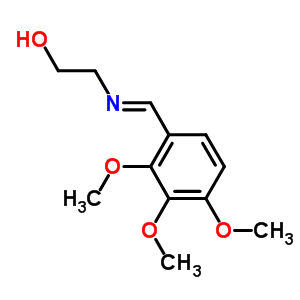 485842-34-0  2-{[(E)-(2,3,4-trimethoxyphenyl)methylidene]amino}ethanol