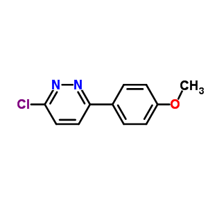 Pyridazine,3-chloro-6-(4-methoxyphenyl)-