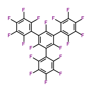 59831-92-4  1,2,3,4,5-pentafluoro-6-[2,4,6-trifluoro-3,5-bis(2,3,4,5,6-pentafluorophenyl)phenyl]benzene