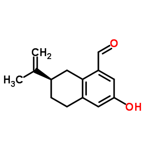 64185-18-8  (7R)-3-hydroxy-7-(prop-1-en-2-yl)-5,6,7,8-tetrahydronaphthalene-1-carbaldehyde