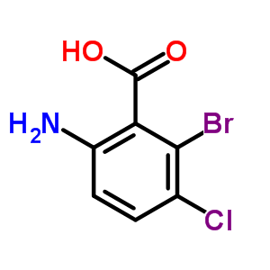 65971-76-8  6-amino-2-bromo-3-chlorobenzoic acid
