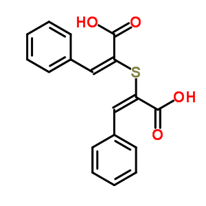 68116-53-0  (2E,2'E)-2,2'-sulfanediylbis(3-phenylprop-2-enoic acid)