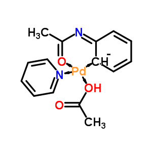 72556-87-7  acetic acid; (NE)-N-(1-cyclohexa-2,4-dienylidene)acetamide; palladium; pyridine