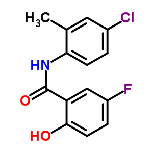 77068-02-1  N-(4-chloro-2-methylphenyl)-5-fluoro-2-hydroxybenzamide