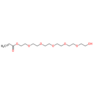 77573-84-3  17-hydroxy-3,6,9,12,15-pentaoxaheptadec-1-yl prop-2-enoate