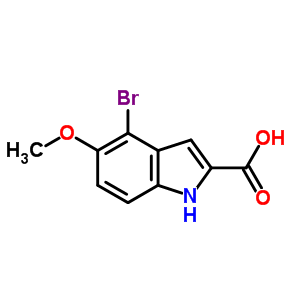 92622-97-4  4-bromo-5-methoxy-1H-indole-2-carboxylic acid