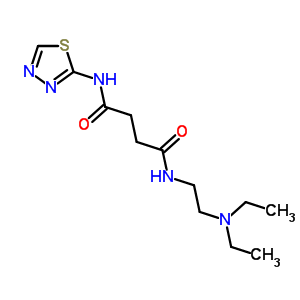 95454-19-6  N-[2-(diethylamino)ethyl]-N'-(1,3,4-thiadiazol-2-yl)butanediamide