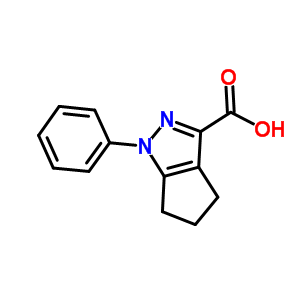 96197-36-3  1-phenyl-1,4,5,6-tetrahydrocyclopenta[c]pyrazole-3-carboxylic acid