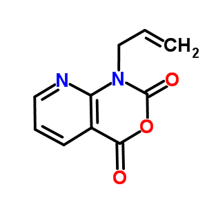 97484-75-8  1-(prop-2-en-1-yl)-2H-pyrido[2,3-d][1,3]oxazine-2,4(1H)-dione