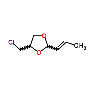 16081-72-4  4-(chloromethyl)-2-[(1E)-prop-1-en-1-yl]-1,3-dioxolane