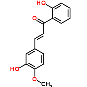 1621-66-5  (2E)-3-(3-hydroxy-4-methoxyphenyl)-1-(2-hydroxyphenyl)prop-2-en-1-one