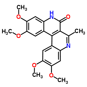 210404-97-0  2,3,10,11-tetramethoxy-7-methyldibenzo[c,f][2,7]naphthyridin-6(5H)-one