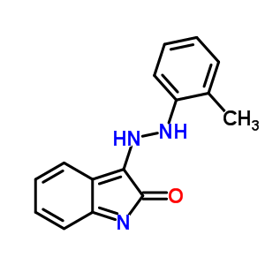 21231-41-4  3-[2-(2-methylphenyl)hydrazino]-2H-indol-2-one