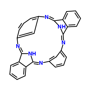 246-42-4  (1Z,8Z,16Z,23Z)-2,8,17,23,31,33-hexaazaheptacyclo[22.6.1.1~3,7~.1~9,16~.1~18,22~.0~10,15~.0~25,30~]tetratriaconta-1,3(34),4,6,8,10,12,14,16,18(32),19,21,23,25,27,29-hexadecaene (non-preferred name)