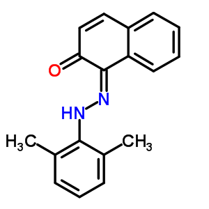 27969-93-3  (1Z)-1-[(2,6-dimethylphenyl)hydrazono]naphthalen-2(1H)-one