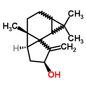 34562-58-8  (3aS,3bS,5S)-1,1,3a-trimethyl-6-methylidenedecahydrocyclopenta[2,3]cyclopropa[1,2-a]cyclopropa[c]benzen-5-ol