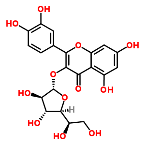 35589-21-0  2-(3,4-dihydroxyphenyl)-5,7-dihydroxy-4-oxo-4H-chromen-3-yl beta-D-galactofuranoside