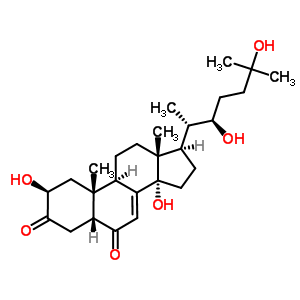 39750-00-0  (2beta,5beta,14xi)-2,14,22,25-tetrahydroxycholest-7-ene-3,6-dione