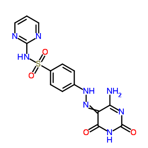 52477-27-7  4-[2-(4-amino-2,6-dioxo-1,6-dihydropyrimidin-5(2H)-ylidene)hydrazino]-N-pyrimidin-2-ylbenzenesulfonamide