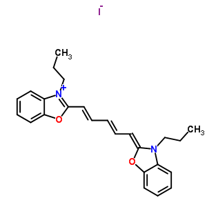 53213-90-4  3-propyl-2-[(1E,3E,5Z)-5-(3-propyl-1,3-benzoxazol-2(3H)-ylidene)penta-1,3-dien-1-yl]-1,3-benzoxazol-3-ium iodide