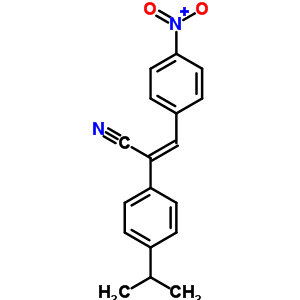 53407-78-6  (2Z)-2-[4-(1-methylethyl)phenyl]-3-(4-nitrophenyl)prop-2-enenitrile