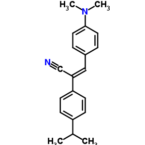 53407-79-7  (2Z)-3-[4-(dimethylamino)phenyl]-2-[4-(1-methylethyl)phenyl]prop-2-enenitrile