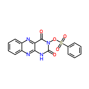 54107-98-1  3-[(phenylsulfonyl)oxy]benzo[g]pteridine-2,4(1H,3H)-dione