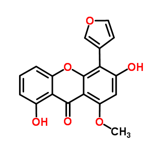 55334-14-0  4-furan-3-yl-3,8-dihydroxy-1-methoxy-9H-xanthen-9-one 55334-14-0  4-furan-3-yl-3,8-dihydroxy-1-methoxy-9H-xanthen-9-one