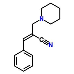 59729-03-2  (2Z)-3-phenyl-2-(piperidin-1-ylmethyl)prop-2-enenitrile