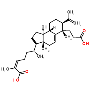 62393-88-8  (2Z,6R)-6-[(3aR,6S,7S,9aS,9bS)-6-(2-carboxyethyl)-3a,6,9b-trimethyl-7-(1-methylethenyl)-2,3,3a,4,6,7,8,9,9a,9b-decahydro-1H-cyclopenta[a]naphthalen-3-yl]-2-methylhept-2-enoic acid