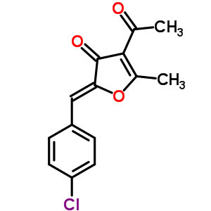 62723-17-5  (2Z)-4-acetyl-2-[(4-chlorophenyl)methylidene]-5-methylfuran-3(2H)-one