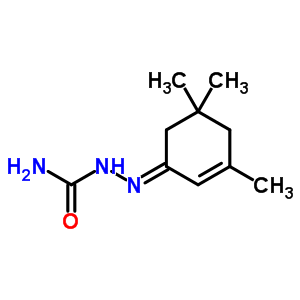 6293-60-3  (1E)-3,5,5-trimethylcyclohex-2-en-1-one semicarbazone