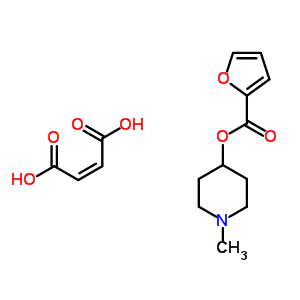 64429-25-0  1-methylpiperidin-4-yl furan-2-carboxylate (2Z)-but-2-enedioate