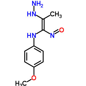 71633-69-7  N-[(1E)-2-hydrazino-1-nitrosoprop-1-en-1-yl]-4-methoxyaniline