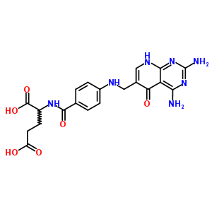 74332-03-9  acido N-[(4-{[(2,4-diammino-5-osso-5,8-diidropirido[2,3-d]pirimidin-6-il)metil]ammino}fenil)carbonil]glutammico