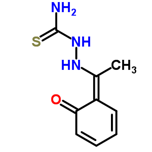 7441-53-4  2-[(1Z)-1-(6-oxocyclohexa-2,4-dien-1-ylidene)ethyl]hydrazinecarbothioamide