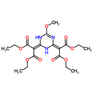 75079-79-7  tetraethyl 2,2'-(6-methoxy-1,3,5-triazine-2,4(1H,3H)-diylidene)dipropanedioate