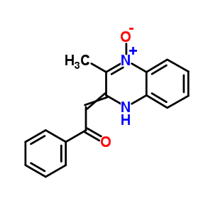 80765-49-7  2-(3-methyl-4-oxidoquinoxalin-2(1H)-ylidene)-1-phenylethanone