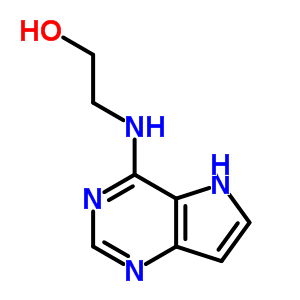 84905-68-0  2-(5H-pyrrolo[3,2-d]pyrimidin-4-ylamino)ethanol