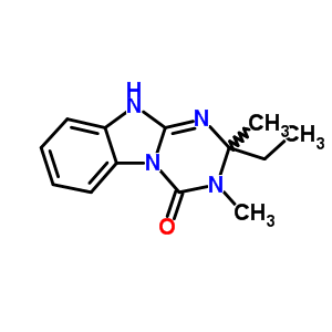 87575-66-4  2-ethyl-2,3-dimethyl-2,10-dihydro[1,3,5]triazino[1,2-a]benzimidazol-4(3H)-one