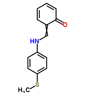 19860-04-9  6-({[4-(methylsulfanyl)phenyl]amino}methylidene)cyclohexa-2,4-dien-1-one