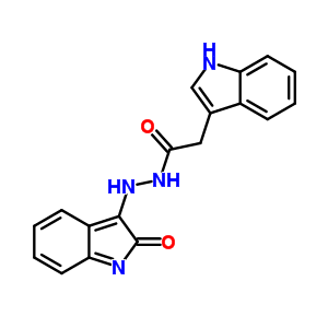 20096-31-5  2-(1H-indol-3-yl)-N'-(2-oxo-2H-indol-3-yl)acetohydrazide