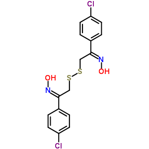 23080-36-6  (1E,1'E)-2,2'-disulfanediylbis[1-(4-chlorophenyl)ethanone] dioxime