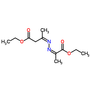 25680-85-7  ethyl (3Z)-3-[(2Z)-(2-ethoxy-1-methyl-2-oxoethylidene)hydrazono]butanoate