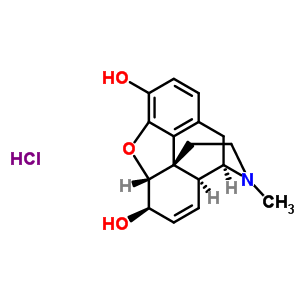28379-51-3  (5alpha,6beta,14alpha)-17-methyl-7,8-didehydro-4,5-epoxymorphinan-3,6-diol hydrochloride