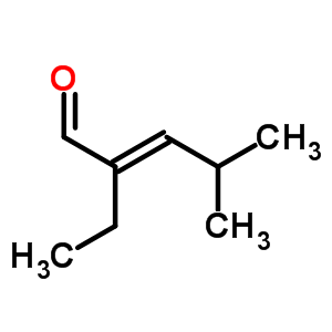 28419-86-5;39237-73-5  (2E)-2-ethyl-4-methylpent-2-enal