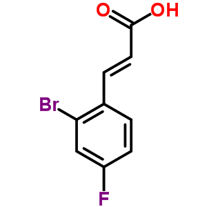 289038-17-1  acido (2E)-3-(2-bromo-4-fluorofenil)prop-2-enoico